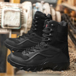 Men Military Boots Men's Desert Combat Boots Outdoor Man non-slip Snow Boots Male waterproof Tactical Boots platform Ankle Boots