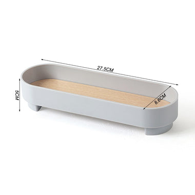 Modern Decorative Tray Home Decor Vase Storage Organizer Box Table Aromatherapy Candlestick Round Stand Office Desktop Decor