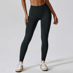 NCLAGEN Hip Lifting High Waist Seamless Yoga Pants Quick Dry Cycling Running Pants Tight Fit Sports Fitness Pants For Women Gym