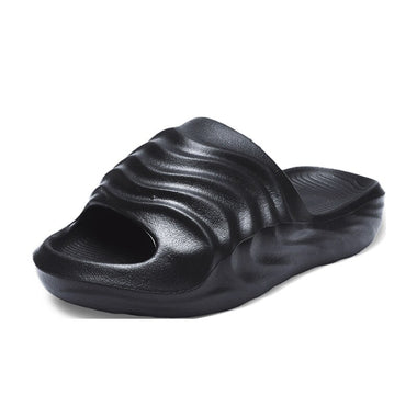 Women Cloud Slippers with Platform Soft Eva Outdoor  Summer Beach Shoes Unisex Thick Bottom Leisure Solid Cushion Couple Slides