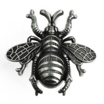 European Retro Bee Shape Drawer Handles Zinc Alloy Furniture Wardrobe Knob Kitchen Cupboard Drawer Door Vintage Pull Handles