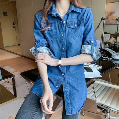 Kokoro Denim Collar Shirt