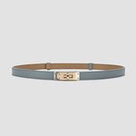 Luxury Brand Leather Women Waist Belt DesignerWomen Dress Party Cowhide Knot Belt Gold Alloy Buckle Waistband Jeans Female Gift