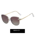 KANDREA Vintage Metal Sunglasses Frame Fashion Women Optical Myopia Eyeglasses Frames Polarized Prescription Glasses 95816