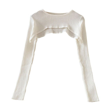 T-shirts Women Long-sleeve Sunscreen Spring Summer O-neck Designed Chic Popular Ins Hotsweet Slim Sexy Crop Tops Stylish Leisure