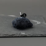 Mini Stone Shape Scented Candles Black Geometry Fragance Candle Gift Nordic Style Home Decor