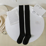 Japanese High School Girls Long Socks Stockings Women Winter Thick Warm Thigh High Stockings JK Lolita Thermal Thigh High Socks