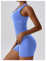 SculptFit Seamless Cross-Back Jumpsuit