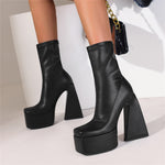 Brand Design Sexy Party Thigh High Boots Women Street Platform Female High Heels Punk Over The Knee Boots Shoes For Woman 2022