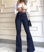 High waisted, buttocks up, flared pants, wide leg pants, jeans for women