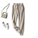 Unireal 2022 Spring Autumn Women Sweat Pant Elastic High Waist Drawstring Harem Pant XXXL Sportswear Trousers