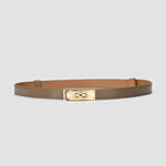 Luxury Brand Leather Women Waist Belt DesignerWomen Dress Party Cowhide Knot Belt Gold Alloy Buckle Waistband Jeans Female Gift