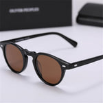 Gregory Peck Yellow Sunglasses Vintage Polarized Sunglasses Women Sun Glasses Round Sunglasses Men Woman Glasses