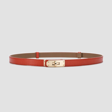 Luxury Brand Leather Women Waist Belt DesignerWomen Dress Party Cowhide Knot Belt Gold Alloy Buckle Waistband Jeans Female Gift
