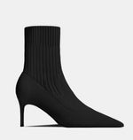 Classic Fashion Design Woman Boots Stretch High Heels Winter Women Genuine Leather Boots High Quality Pumps Shoes Luxury Brand