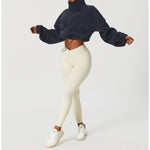 ChillCouture Fleece-Lined Crop Jacket