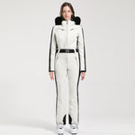 2023 New One-Piece Ski Suit Women Warm Outdoor Snowboard Jacket Overalls Ski Set Jumpsuits Windproof Waterproof Winter Clothing