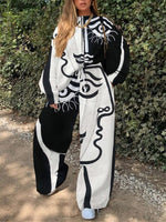 Oversized Tracksuit Women Two Piece Pants Sets Casual Sweatshirt Trousers Suit Streetwear 2 Piece Matching Set Streetwear Outfit