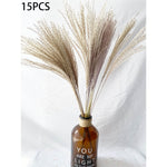 Artificial Pampas Grass Fake Flowers Bunny Tail Grass Furry Plants for Home Decor Wedding Desk Decoration