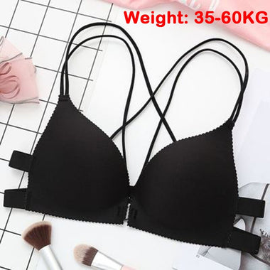 Women's No Steel Ring Comfortable Invisible Strapless Bra Strapless Underwear Black/NUDE Bra For Women Женское Нижнее Белье여자속옷