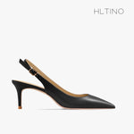 classic women singbacks women summer shoes covered toe thin heeled sandals fashion nude black white shoes for women sandals 8cm