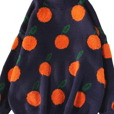 Women's Clothing 2023 New In Korean Fashion Autumn Winter O-neck Ladies Sweaters Loose Tops Long Sleeved Knitwear Pullovers