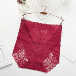Jeseca Hot Sexy Lace Transparent Women Underpants Japanese Style Sexy Lingerie Underwear High-Rise Plus Female Underwear Panties