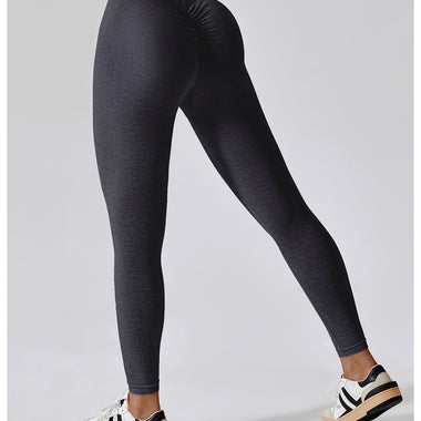 NCLAGEN Tights Hip Lifting Seamless Yoga Women's Elastic High Waist Fitness Outdoor Running Leggings Squat Proof Sports Pants