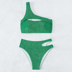 Sexy Bikini Cutout Swimwear Women Swimsuit High Waisted Bikinis Set Push Up Bathing Suit Female Beachwear Brazilian Biquinis