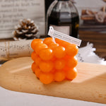 Modern Home Decoration Big Cube Bubble Candle Soy Wax Aromatherapy Scented Candles Home Decorative Candles Birthday Gift