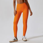NCLAGEN Hip Lifting High Waist Seamless Yoga Pants Quick Dry Cycling Running Pants Tight Fit Sports Fitness Pants For Women Gym