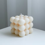 Modern Home Decoration Big Cube Bubble Candle Soy Wax Aromatherapy Scented Candles Home Decorative Candles Birthday Gift