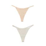 DM Ice Silk Women Panties Underwear Fitness Sports Seamless Cotton Female Lingerie Sexy T-back G-string Thong Woman Underwear