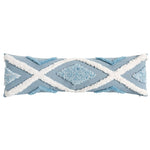 Bohemian Macrame Tufted Tassel Long Pillow Case Textured Fringe Cushion Cover P82C
