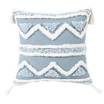 Bohemian Macrame Tufted Tassel Long Pillow Case Textured Fringe Cushion Cover P82C