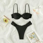 Gradient Bikini 2023 New Swimsuit Push Up Swimwear Women Sexy Thong Bikinis Set Bathing Suit Female Beachwear Brazilian Biquini