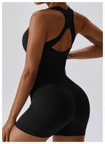 SculptFit Seamless Cross-Back Jumpsuit