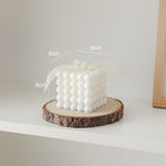 Modern Home Decoration Big Cube Bubble Candle Soy Wax Aromatherapy Scented Candles Home Decorative Candles Birthday Gift