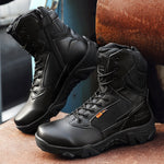 Men Military Boots Men's Desert Combat Boots Outdoor Man non-slip Snow Boots Male waterproof Tactical Boots platform Ankle Boots