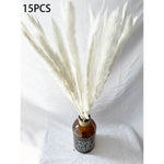 Artificial Pampas Grass Fake Flowers Bunny Tail Grass Furry Plants for Home Decor Wedding Desk Decoration