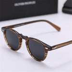 Gregory Peck Yellow Sunglasses Vintage Polarized Sunglasses Women Sun Glasses Round Sunglasses Men Woman Glasses
