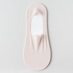 Silicone Anti-slip Invisible No Show Socks Summer Ultra-thin Breathable Sock Slippers Solid Color Ice Silk Low Cut Boat Socks