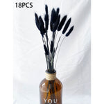 Artificial Pampas Grass Fake Flowers Bunny Tail Grass Furry Plants for Home Decor Wedding Desk Decoration
