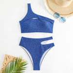 Sexy Bikini Cutout Swimwear Women Swimsuit High Waisted Bikinis Set Push Up Bathing Suit Female Beachwear Brazilian Biquinis