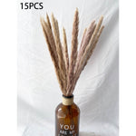 Artificial Pampas Grass Fake Flowers Bunny Tail Grass Furry Plants for Home Decor Wedding Desk Decoration