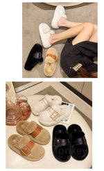 Sakura Fur Platform Slides