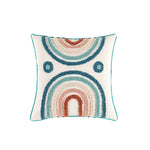 Decoration Throw Cushion Cover Pink Pillow Cover Rainbow 30x50cm/45x45cm Tufted Diamond Bohemian Macrame Pillowcase