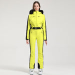 2023 New One-Piece Ski Suit Women Warm Outdoor Snowboard Jacket Overalls Ski Set Jumpsuits Windproof Waterproof Winter Clothing