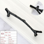 Vintage Tree Branch Furniture Handle Zinc Alloy Kitchen Cabinet Drawer Knob Wardrobe Cupboard Closet Door Pull Hardware Gold