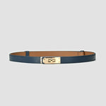 Luxury Brand Leather Women Waist Belt DesignerWomen Dress Party Cowhide Knot Belt Gold Alloy Buckle Waistband Jeans Female Gift